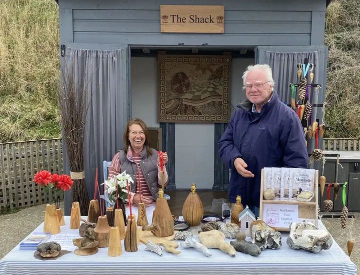 The Shack with local authors Russell and Wendy Yeomans